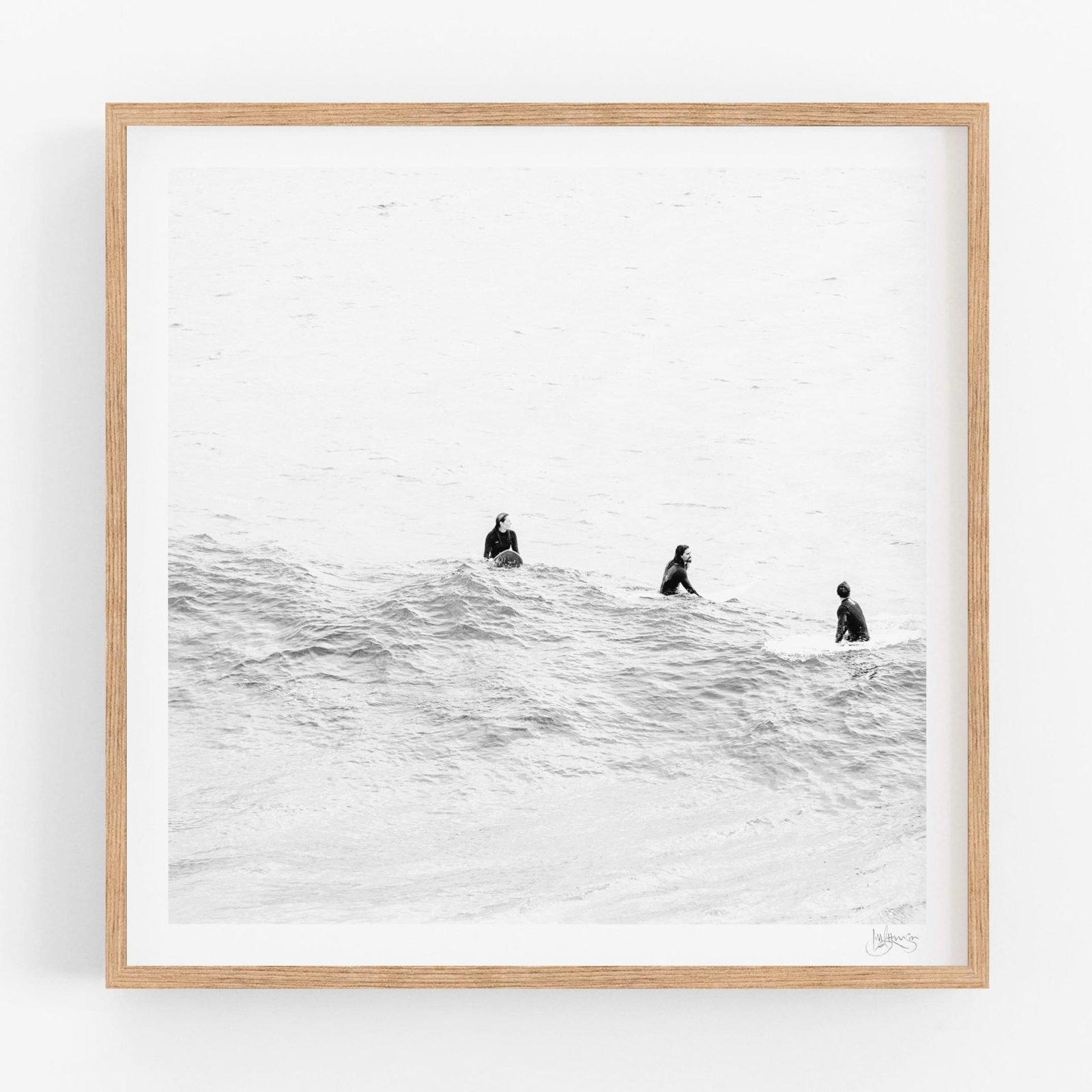 Waiting, The Pass, Byron Bay 2024 (SQ) - Limited Edition Fine Art Print